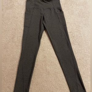 Champion leggings, grey, size medium